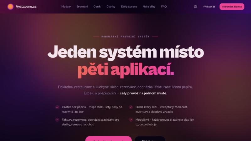 Náhled webu Vystaveno.cz